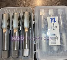 قلاویز دستی سه مرحله ای M30*3.5 DIN352 HSS-E برند OSD قلاویز دستی سه مرحله ای M30*3.5 DIN352 HSS-E برند OSD